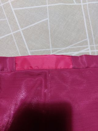 Traje pantalón de fiesta Zeila rosa fucsia 