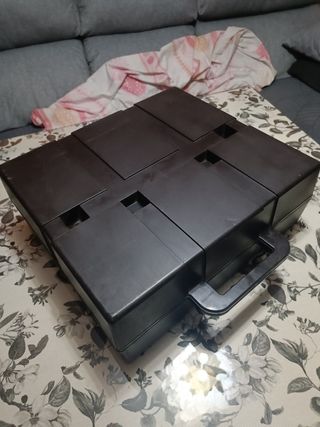 Máquina de escribir Olivetti Studio 46 azul