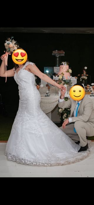 Vestido de Novia Blanco