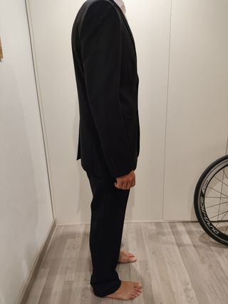 Traje chaqueta Novio Negro Caramelo