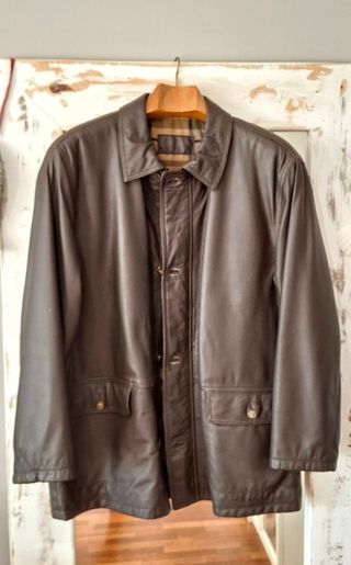 Chaquetón de piel Lotusse para hombre