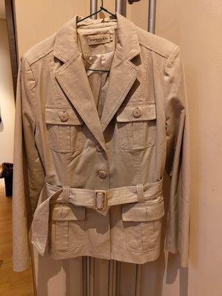 Gabardina Nymphaea Alba Beige
