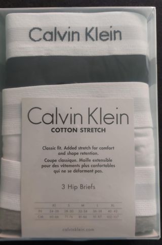 Calvin Klein Slip Gayumbos Pack 3