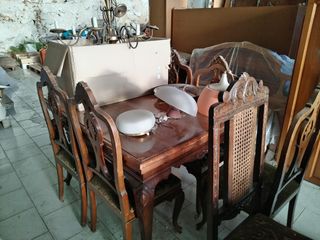 Muebles antiguos de madera
