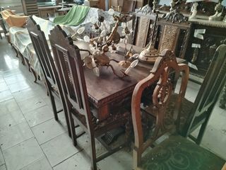 Muebles antiguos de madera