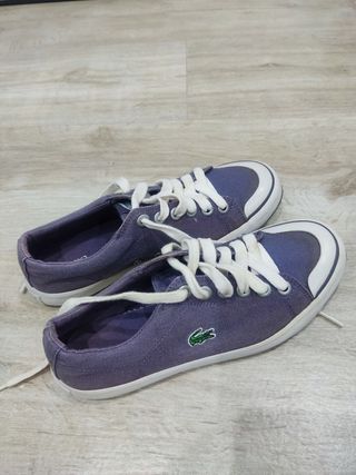 Zapatillas Lacoste Moradas