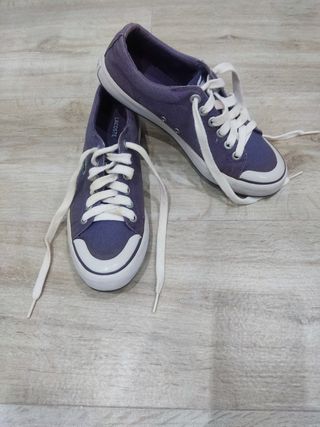 Zapatillas Lacoste Moradas