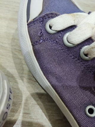 Zapatillas Lacoste Moradas