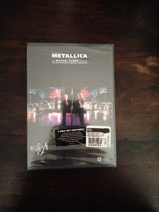 DVD Concerto Metallica con San Francisco Symphony