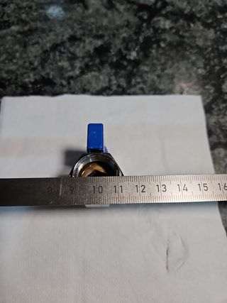 Llave de paso inoxidable