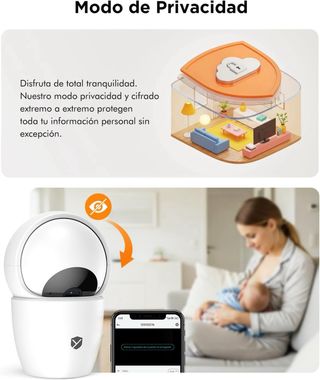 Camara vigilancia WiFi interior