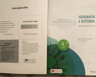 LIBRO DE GEOGRAFÍA E HISTORIA 4ºESO.