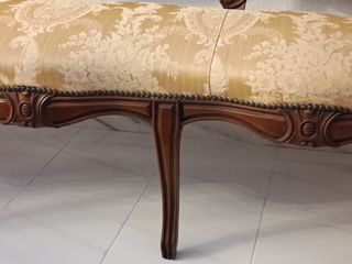 Conjunto Tresillo Antiguo: Sofá y 2 Sillones