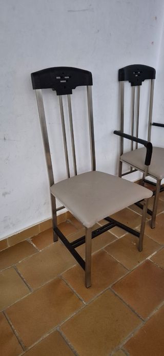 Sillas de comedor con y sin brazos