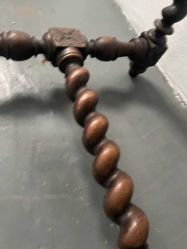 Escritorio Salomónico Siglo XIX Madera