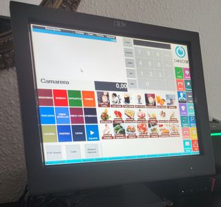 Pantalla tactil para TPV IBM o TOSHIBA 15 pulgadas