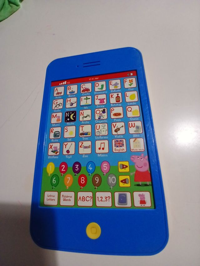 Caravana y Tablet de La Peppa Pig 