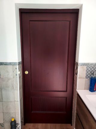 Puerta Madera Maciza