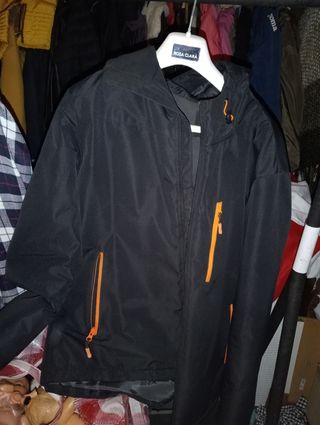 Chaqueta Multifuncional Negra Hombre