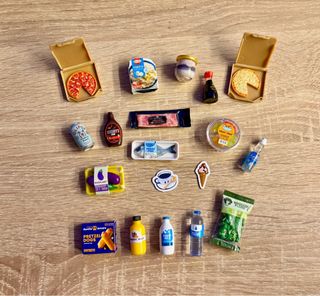 PACK 2 - 17 Miniaturas Mini Brand Fill the Fridge