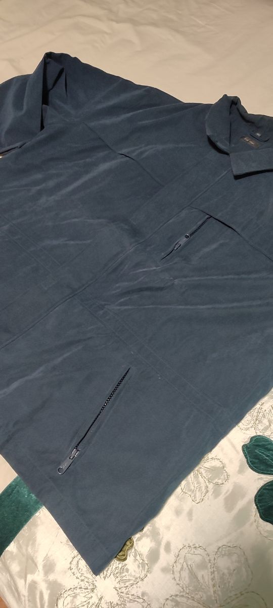 Abrigo de hombre azul