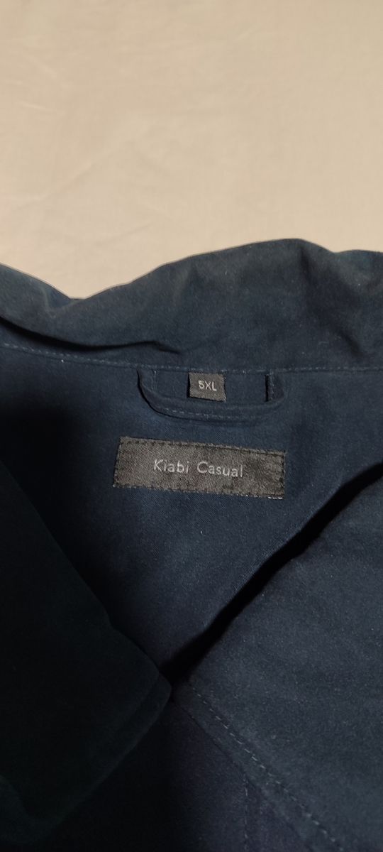 Abrigo de hombre azul