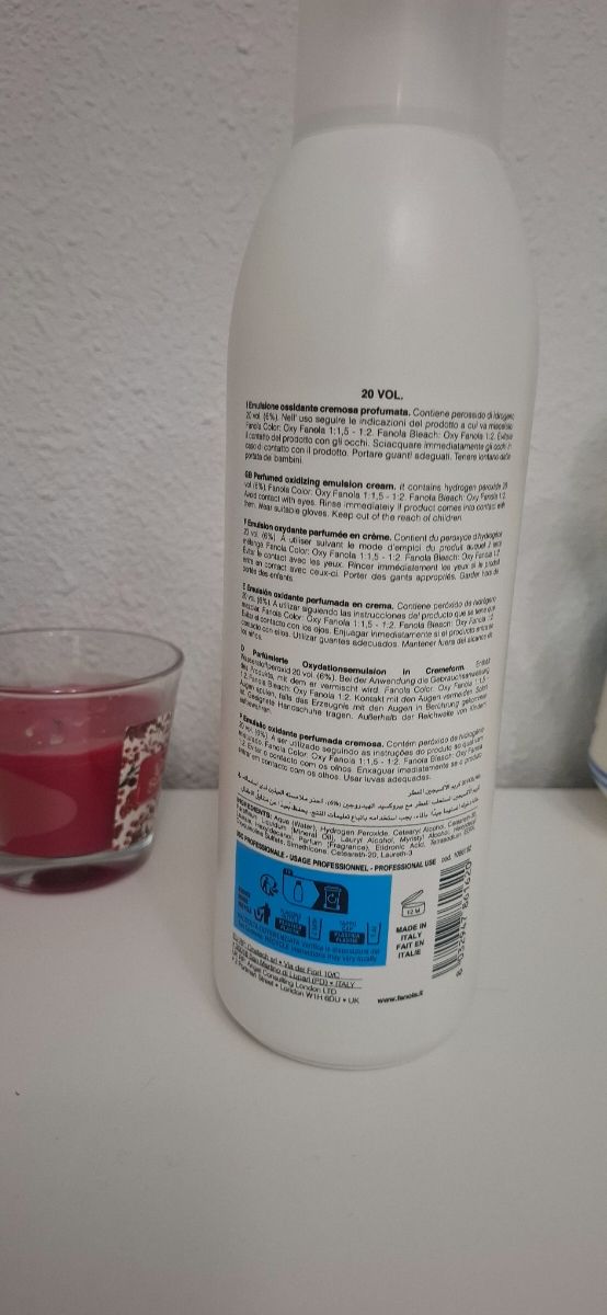 Fanola Peróxido Hidrógeno 20 Vol (6%)