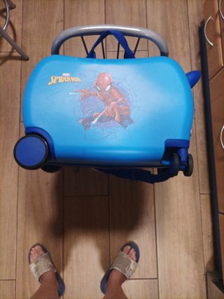 Maleta Infantil Spiderman Marvel Azul