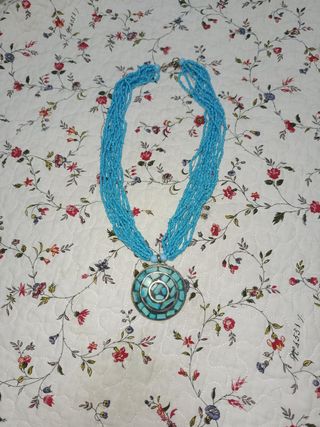 Collar Turquesa con Colgante