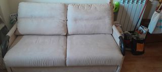 Sofá Cama Beige 2 Plazas