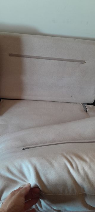 Sofá Cama Beige 2 Plazas