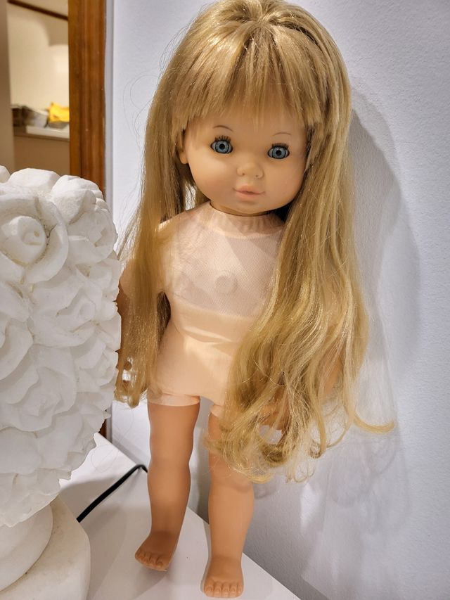 Muñeca Jesmar rubia ojos azules