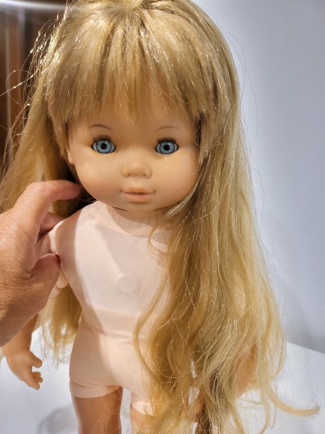 Muñeca Jesmar rubia ojos azules