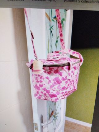 Bolsa Nevera Flores Rosas