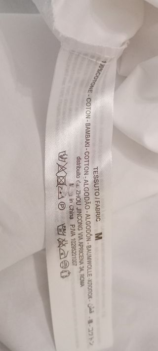 Camisa blanca de vestir