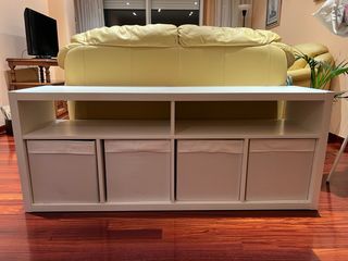 Mueble TV blanco