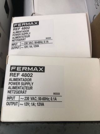 Transformador Fermax 12V REF 4802