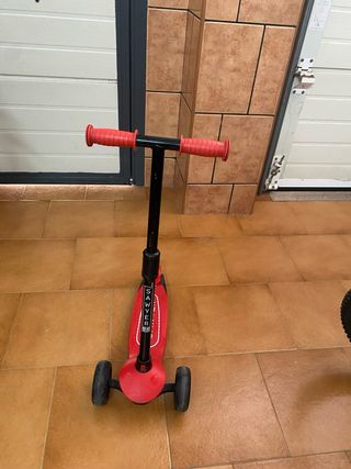 Patinete Infantil 3 Ruedas Rojo