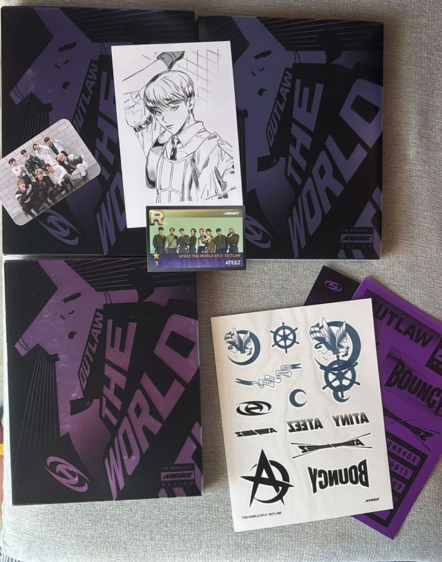 Pack: The world ep2: outlaw 
Ateez