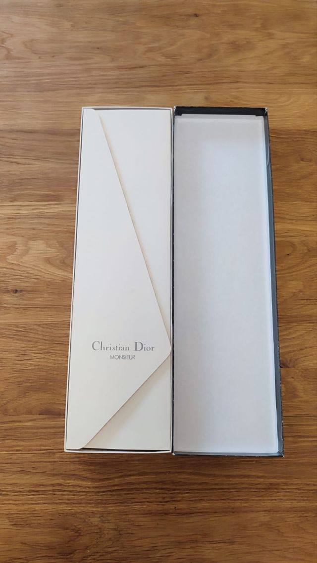 Pañuelo Seda Christian Dior Vintage Azul