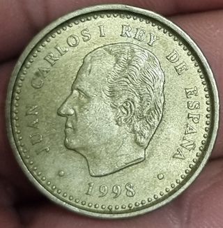 Moneda 100 Pesetas Españolas.