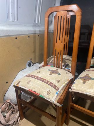 Vendo 6sillas excelente estado,100€porte incluido.