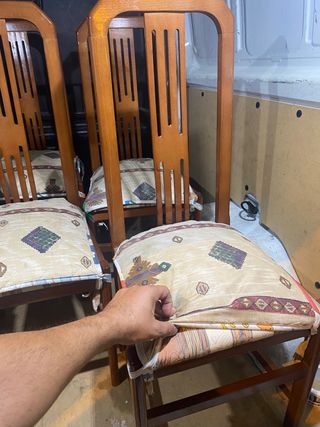 Vendo 6sillas excelente estado,100€porte incluido.