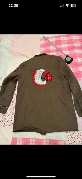 Chaqueta verde militar talla L