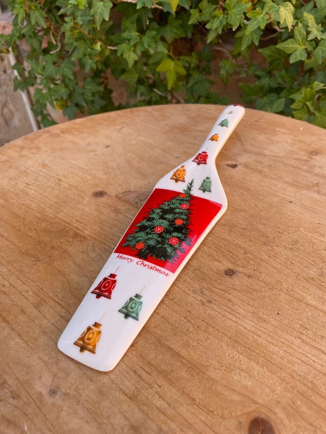 Spatola Ceramica Decorazione Natalizia