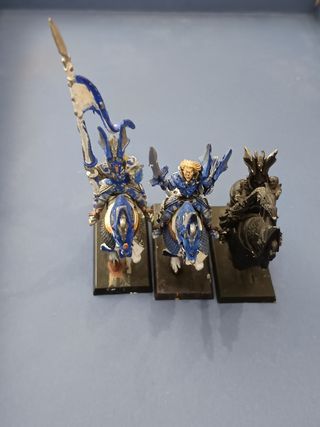 Warhammer Altos Elfos Príncipes Dragoneros