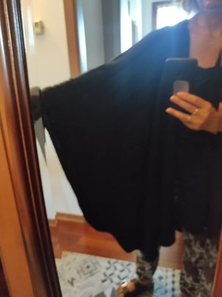 Mantella Marella nera taglia unica