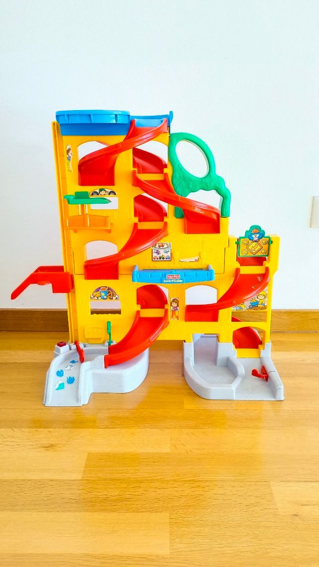 ❤️Circuito + Parking FISHER PRICE Luz y Sonidos