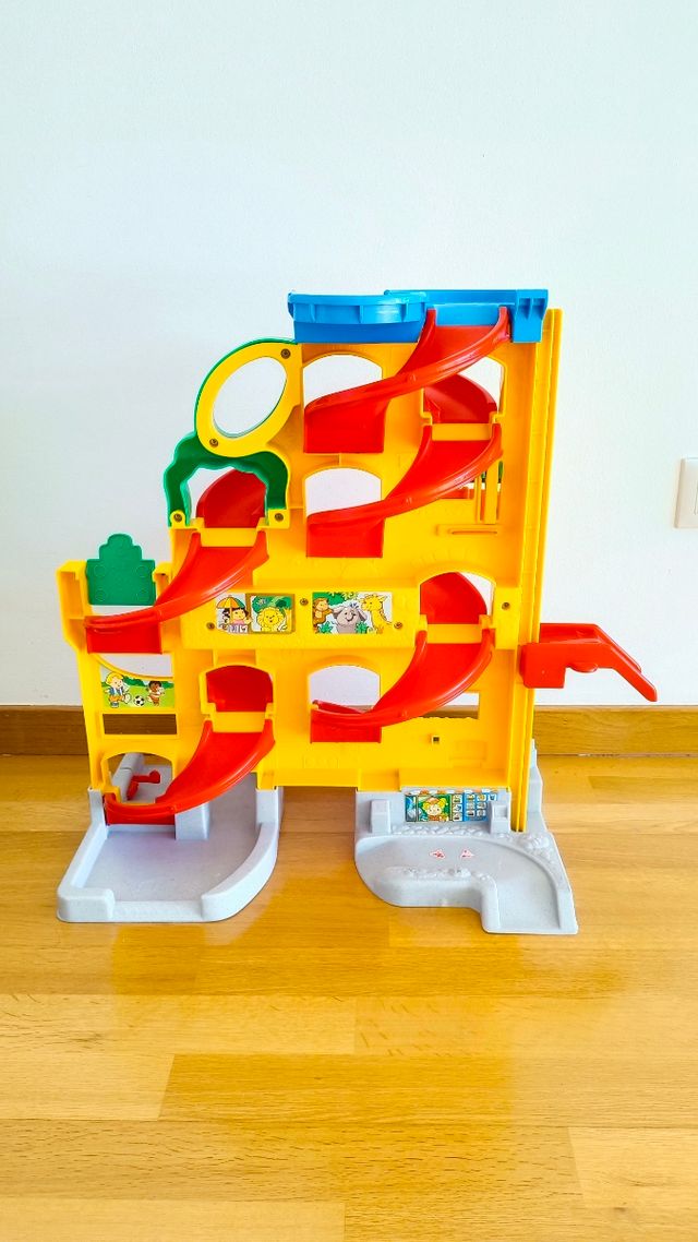 ❤️Circuito + Parking FISHER PRICE Luz y Sonidos