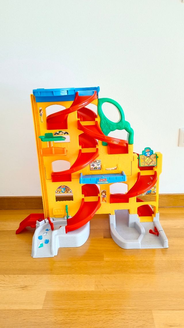❤️Circuito + Parking FISHER PRICE Luz y Sonidos